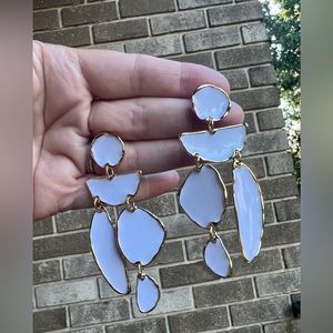 Metal earrings